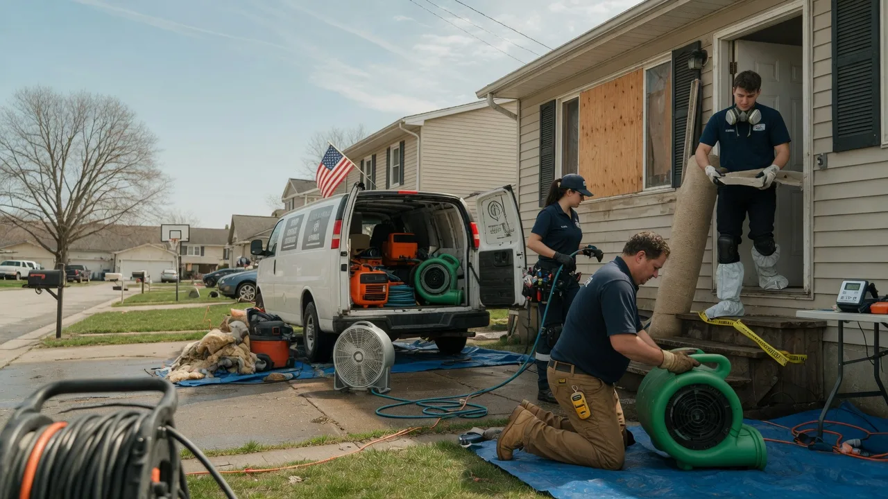Water Damage Restoration in Taylor, PA near me